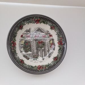 Set of 3 Royal Stafford Christmas Home Holiday Soup Cereal Bowls